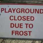 Frost warning